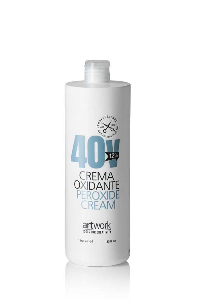 Sesiomworld Oxi-Stage Oxidationscreme 40V, 12% – 1 Liter, Für Schonendes Haarfärben