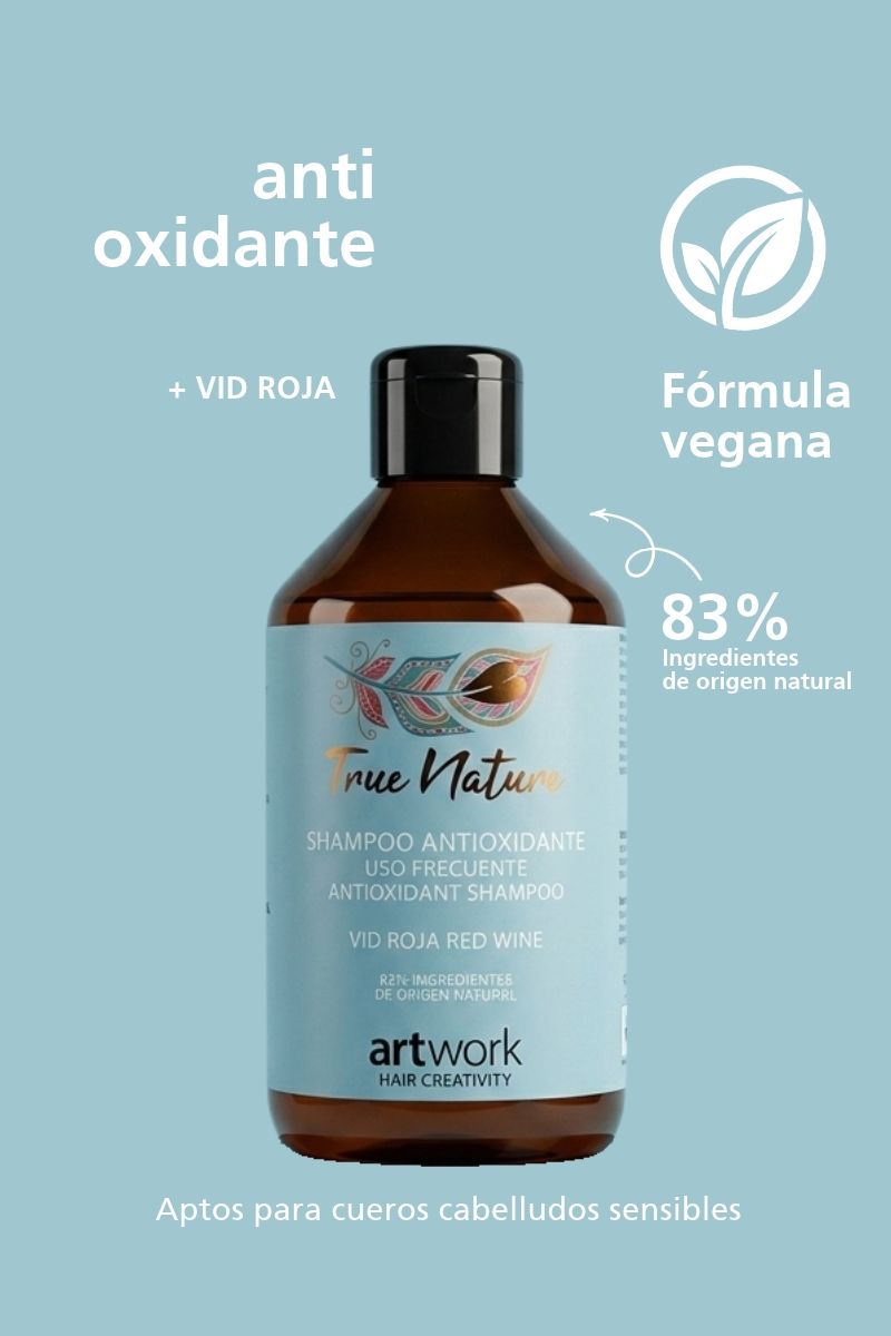 Shampoo Antioxidante Uso Frecuente True Nature - Artwork Profesional