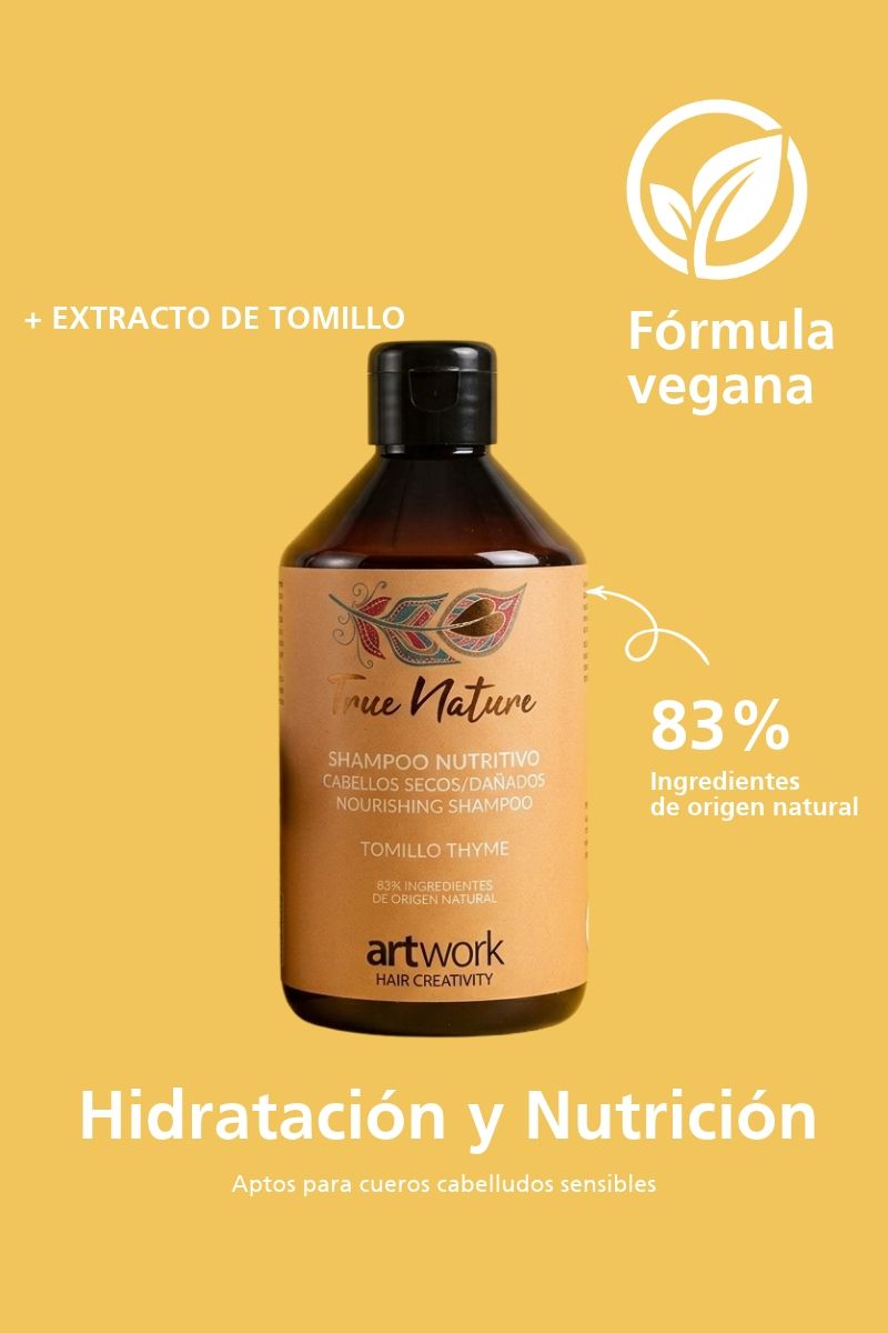 Shampoo Nutritivo Cabello Seco y Dañado - Artwork Profesional