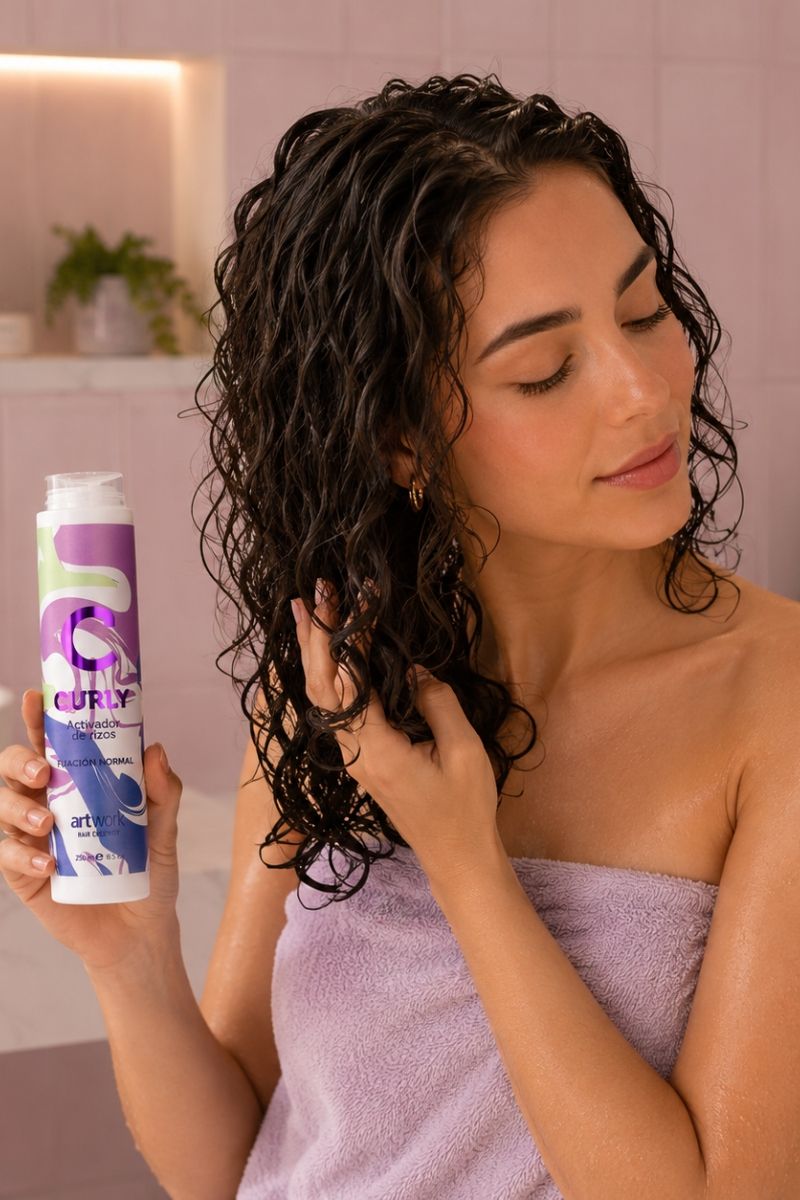 Gel Activador Curly Normal 250 ml - Artwork Profesional